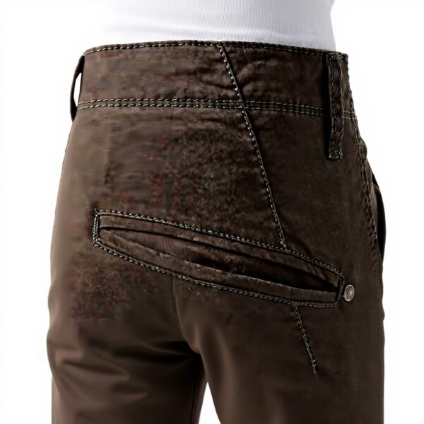 Teddy Smith Herren Battle Twill Hose Klassische Khaki