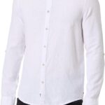 Teddy Smith Herrenhemd C-Halim Weiß Klassisches Hemd-0