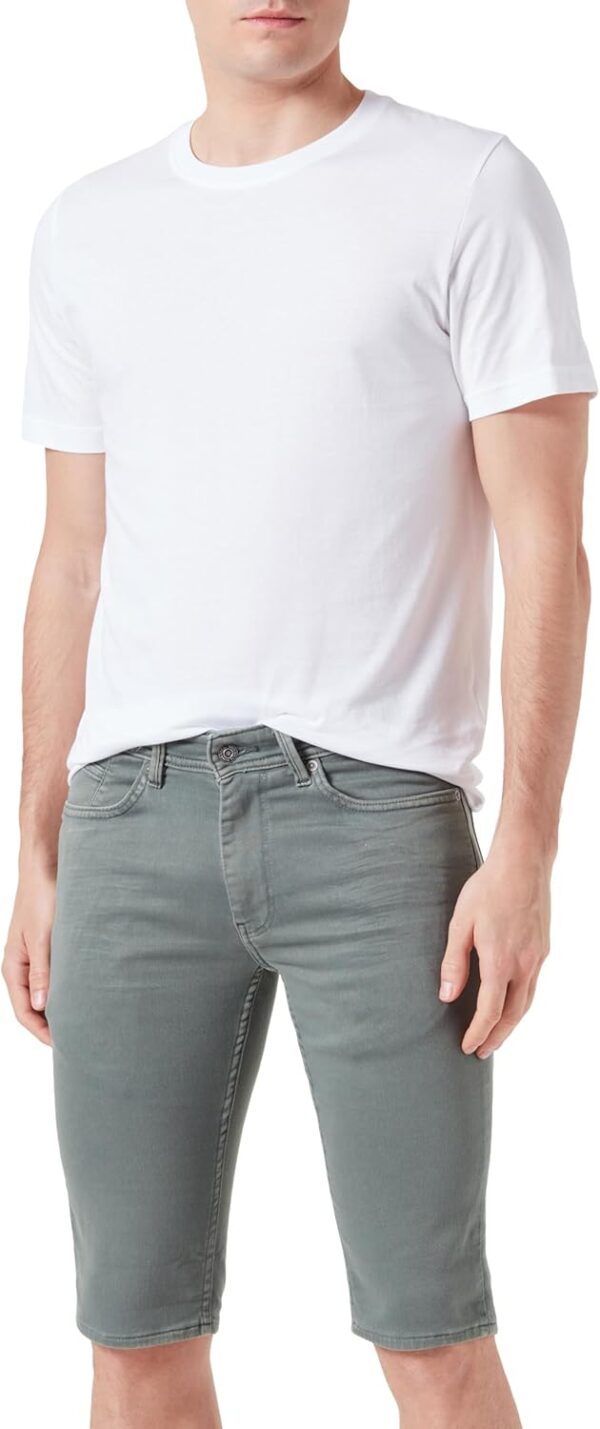 Teddy Smith Herren Cargos Vintage Kaki Shorts Freizeit-0