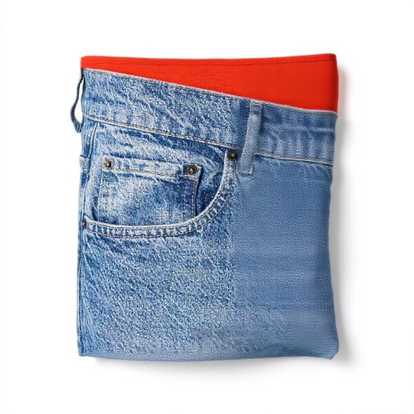 Teddy Smith Herren Dad Cropped Hose Fripp Indigo hell