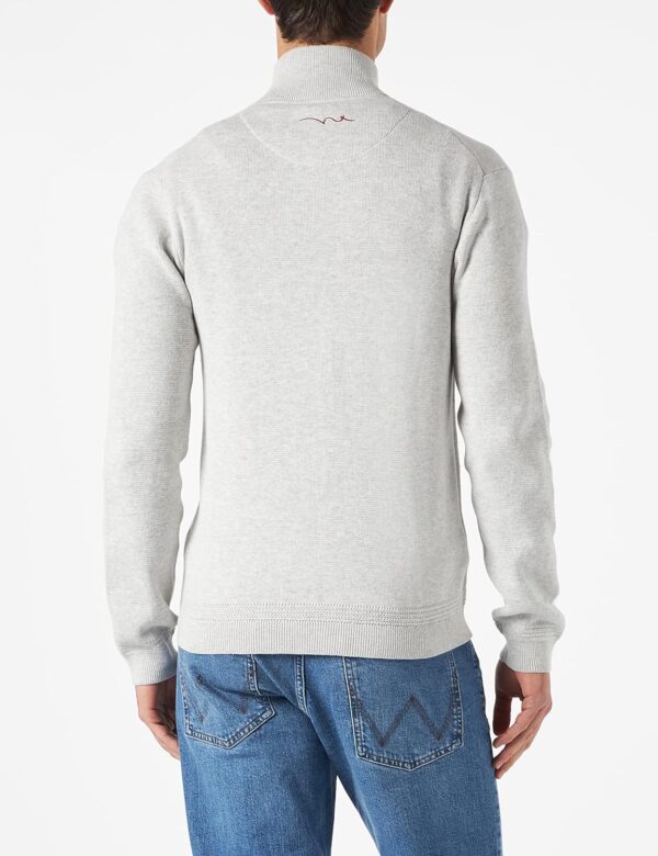 Teddy Smith Herren G-Ettore Pullover Weste White Melange-3