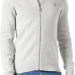 Teddy Smith Herren G-Ettore Pullover Weste White Melange-0