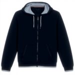 Teddy Smith Herren Kapuzenpullover Logo Hoody Blue Ocean