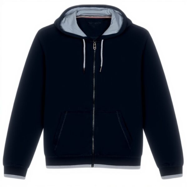 Teddy Smith Herren Kapuzenpullover Logo Hoody Blue Ocean