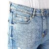 Skinny Jeans Herren Teddy Smith Bleached Destroy Zerrissen