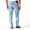 Skinny Jeans Herren Teddy Smith Bleached Destroy Zerrissen