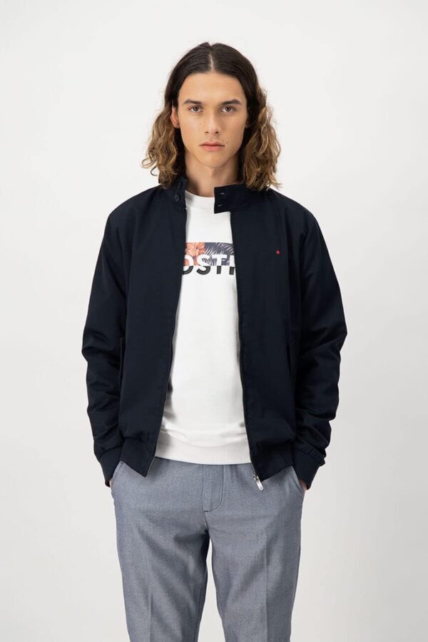 Teddy Smith Herren Jacke Blau Leicht Langlebig-1