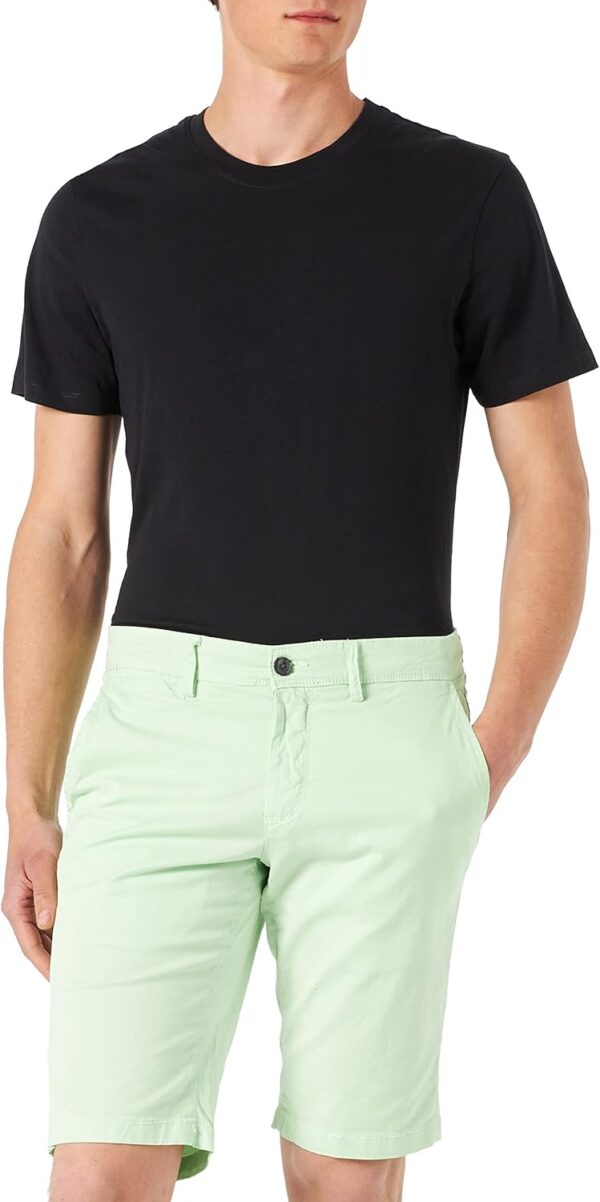 Teddy Smith Mens Chino Shorts Light Twill Cargos Patina-0