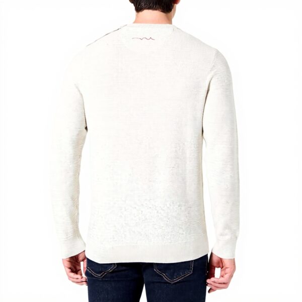 Teddy Smith Herrenpullover P-Ralston Weiß Strickjacke