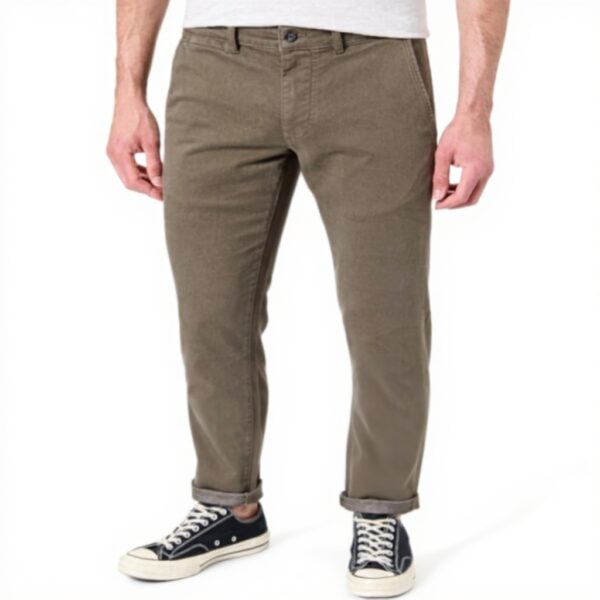 Teddy Smith Herren Chino Hose Pallas Sw Turbulence Khaki