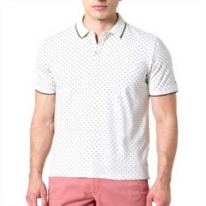 Teddy Smith Herren Polohemd Weiß Elfenbeinfarben China