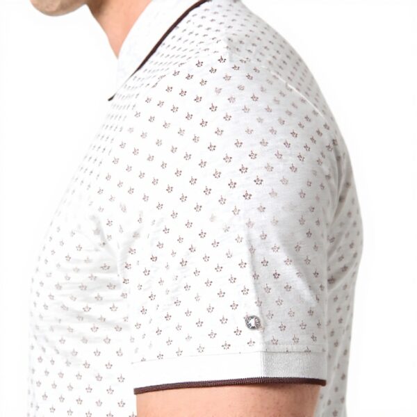 Teddy Smith Herren Polohemd Weiß Elfenbeinfarben China