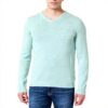 Teddy Smith Herren Pullover Stone Mint China Strickjacke