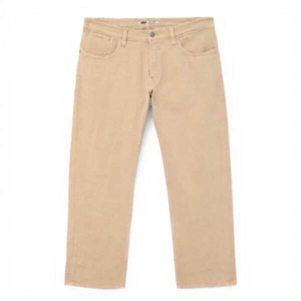 Teddy Smith Herren Hose Beige Klassische Freizeithose