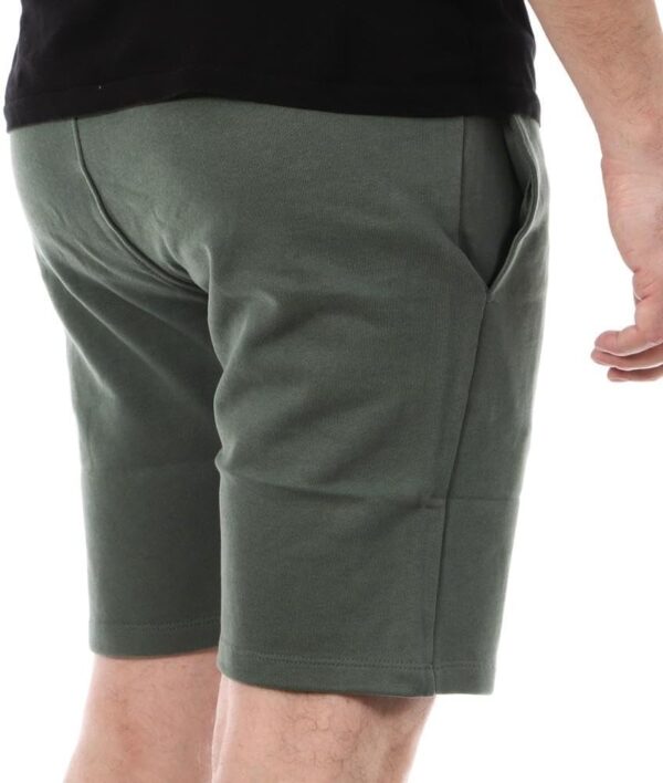 Teddy Smith Herren Bermudas Fleece Vintage Khaki Stone Mint-1