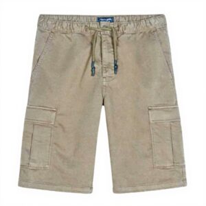 Teddy Smith Herren Cargo Shorts Sweat Dyed Grün