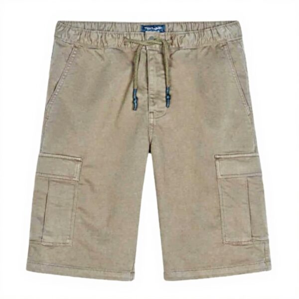 Teddy Smith Herren Cargo Shorts Sweat Dyed Grün