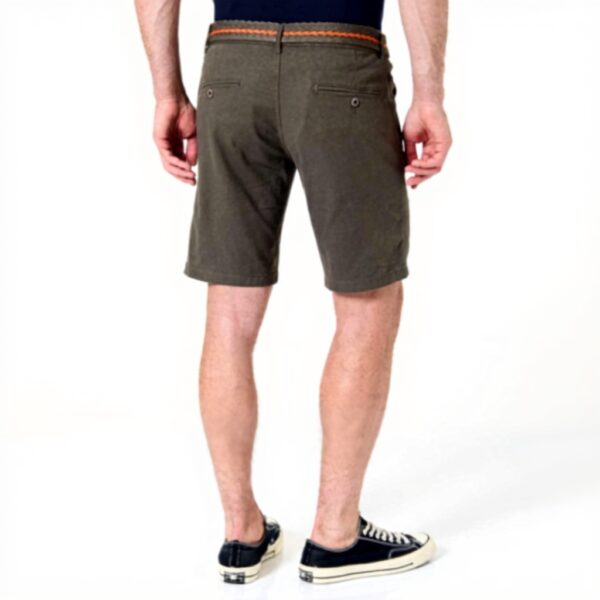 Teddy Smith Herren Chino Shorts Klassische Deep Khaki