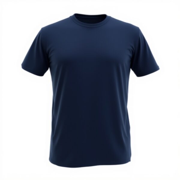 Teddy Smith Herren T-Shirt Freizeit Blau Melange