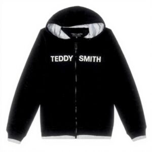 Teddy Smith Jungen Kapuzenpullover Strickjacke Dark Navy