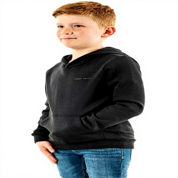 Teddy Smith Jungen Kapuzenpullover Baumwolle Charbon Hoody