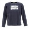 Teddy Smith Jungen Sweatshirt Total Navy Langarmshirt Logo