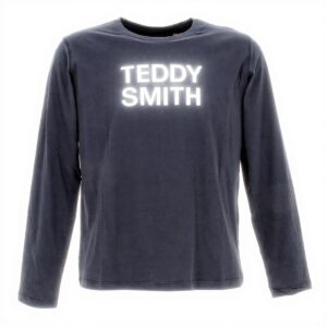 Teddy Smith Jungen Sweatshirt Total Navy Langarmshirt Logo