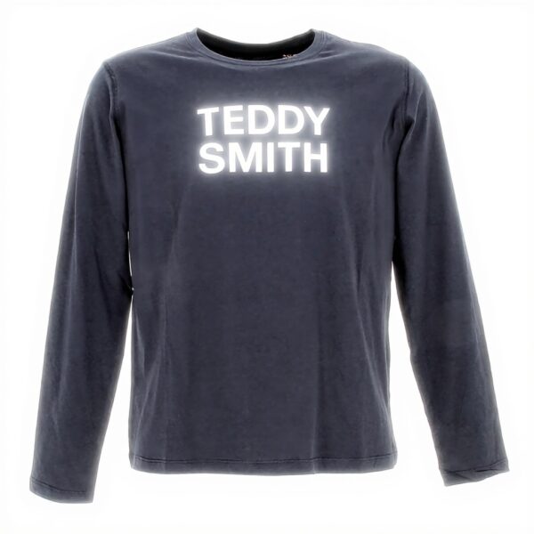 Teddy Smith Jungen Sweatshirt Total Navy Langarmshirt Logo