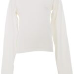 Teddy Smith Mädchen T-Shirt Baumwolle Langarm Middle White-0