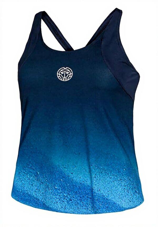 BIDI BADU Damen Tank-Top Dunkelblau-Blau XL