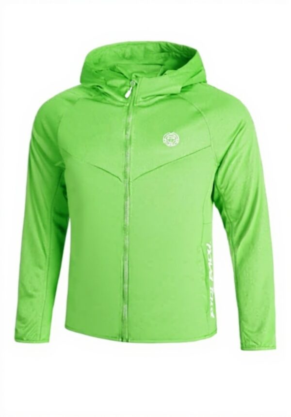 BIDI BADU Jungen Trainingsjacke Neongrün Polyester Tennis