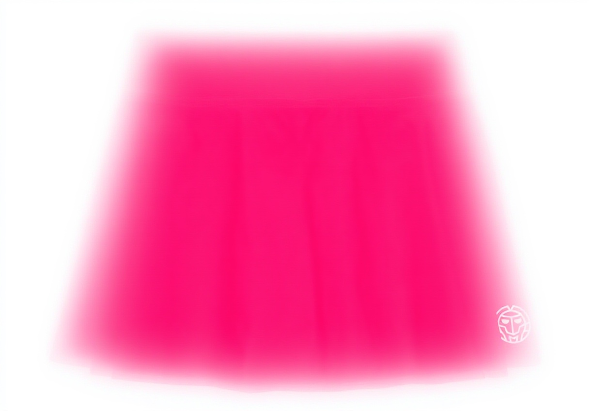 BIDI BADU Mora Tech Skort in Rosa auf Tennisplatz