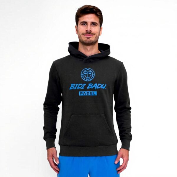 BIDI BADU Herren Hoody Spike Logo Dunkelgrün Kapuzenpullover