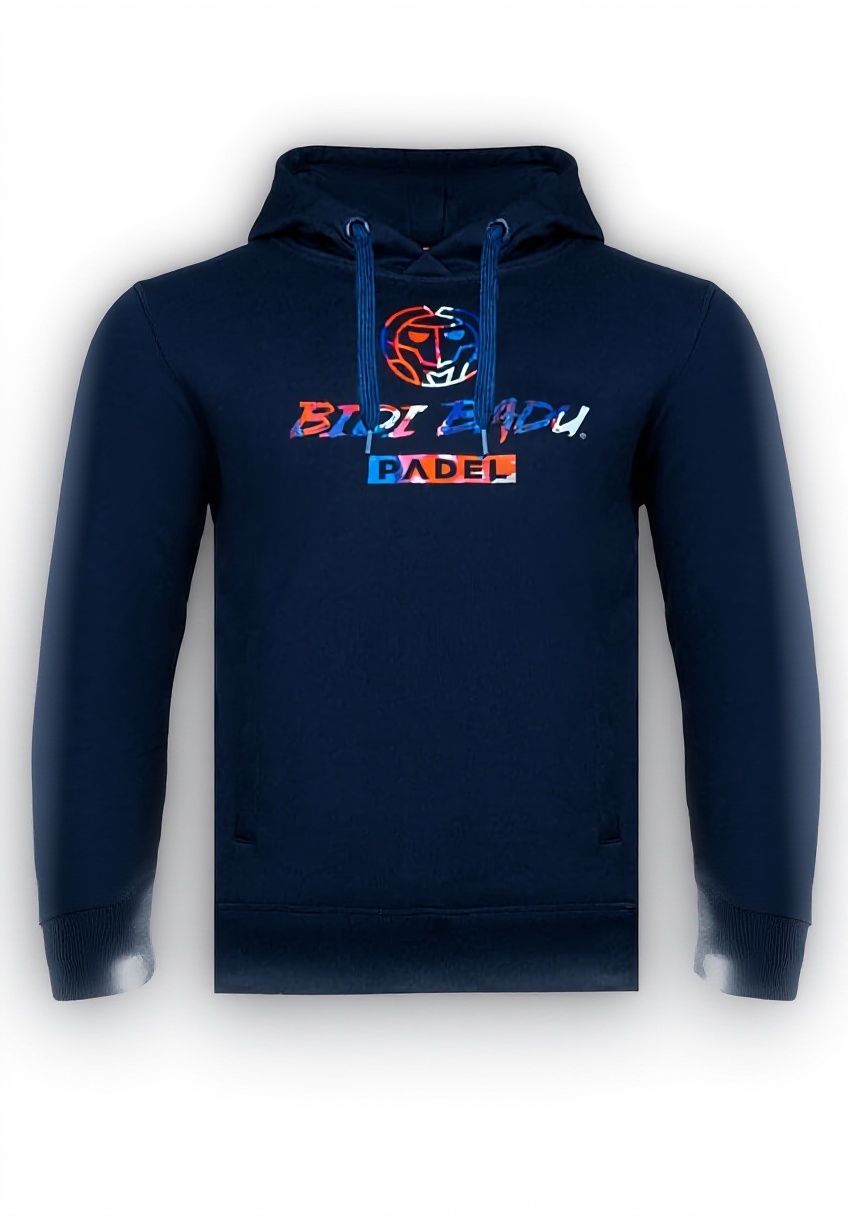 BIDI BADU Herren Hoody Tajeu in Dunkelblau von vorne
