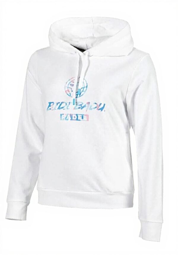 BIDI BADU Damen Hoody Weiß Lifestyle Kapuzenpullover