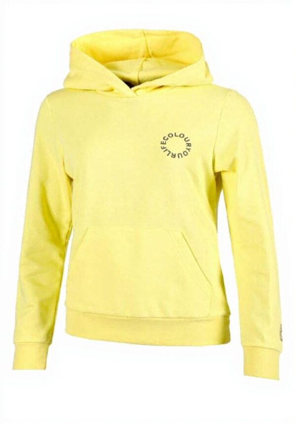BIDI BADU Damen Hoody Gelb Tennis Kapuzenpullover Synthetik