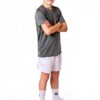 Jungen T-Shirt BIDI BADU Tennis Synthetik Grau-2