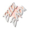 BIDI BADU Badelatschen Damen Synthetik Schwarz Pink-4