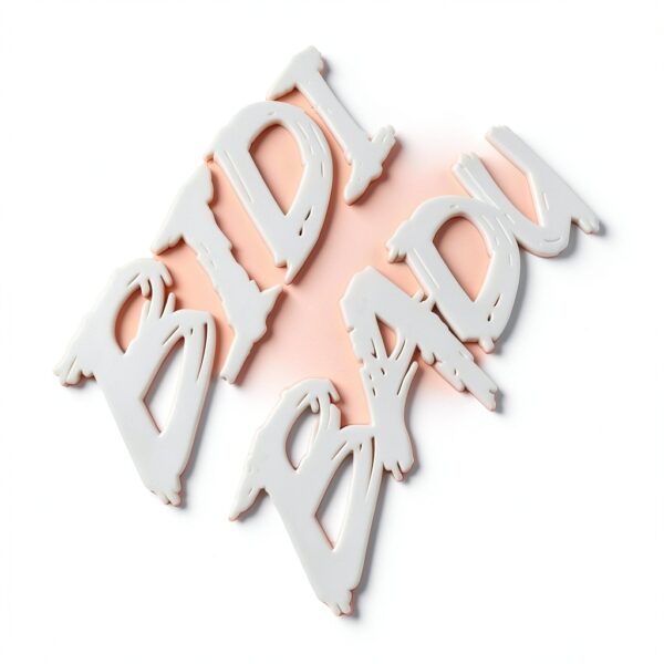 BIDI BADU Badelatschen Damen Synthetik Schwarz Pink-4