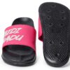 BIDI BADU Badelatschen Damen Synthetik Schwarz Pink-1