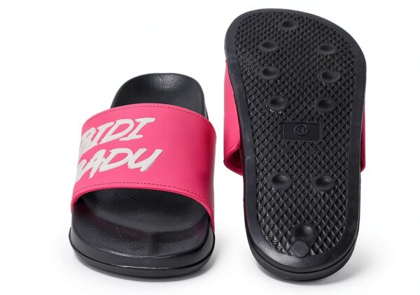 BIDI BADU Badelatschen Damen Synthetik Schwarz Pink-1
