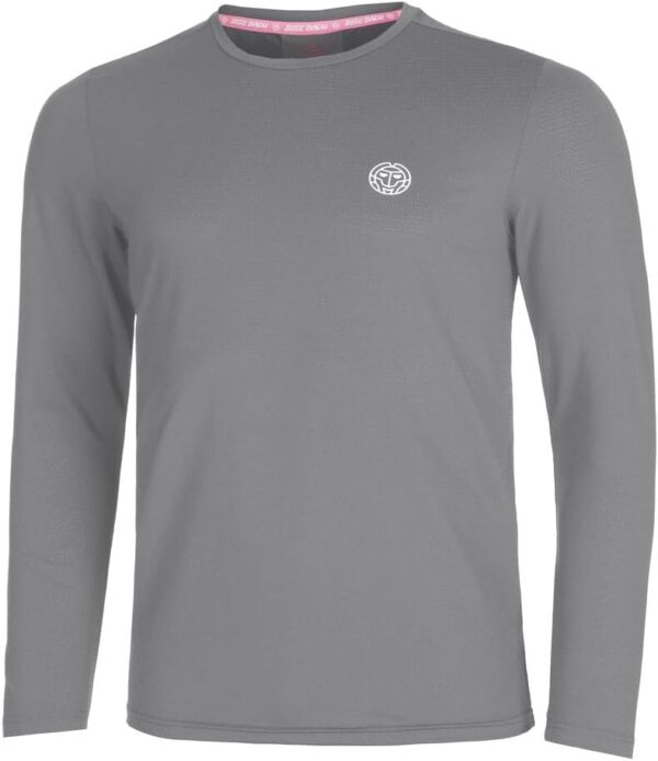 Herren Longsleeve BIDI BADU Tennis Polyester Elasthan-0