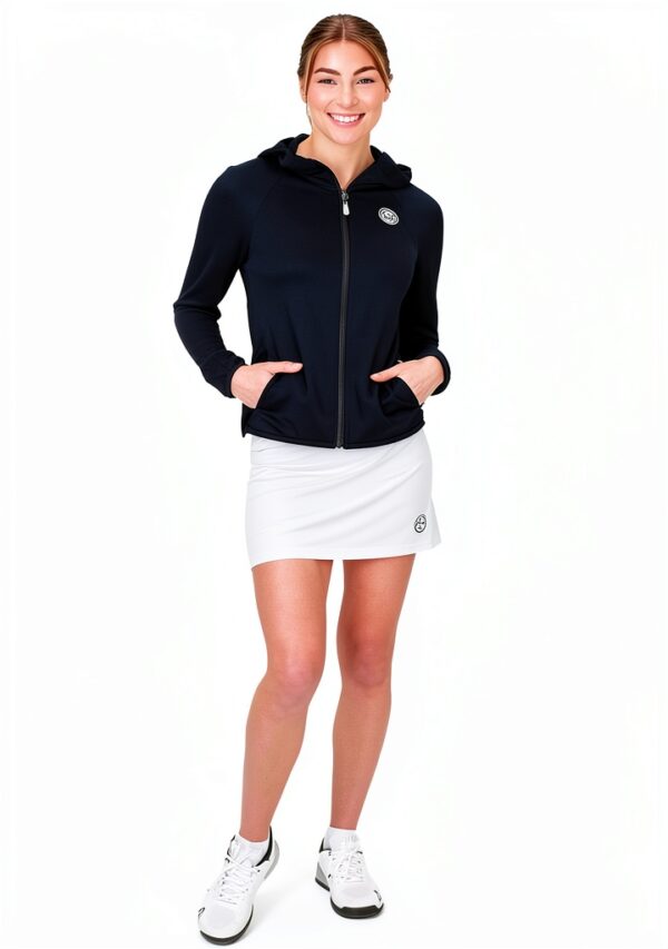 Damen Trainingsjacke BIDI BADU Synthetik Kapuze-2