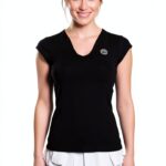 Damen Tennis T-Shirt BIDI BADU Synthetik Dunkelblau-0