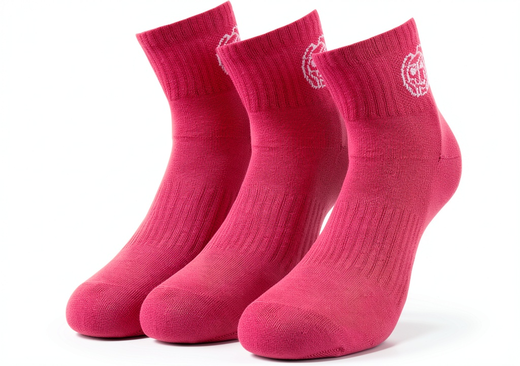 Bidi Badu Hausschuhe in Rosa auf einem Holzboden