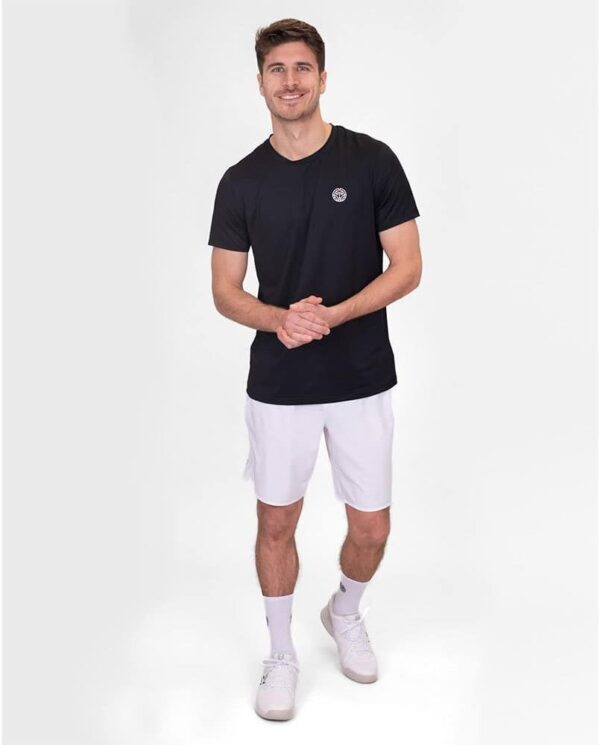 Herren Tennis T-Shirt BIDI BADU Schwarz atmungsaktiv-2
