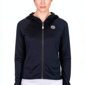 Damen Trainingsjacke BIDI BADU Synthetik Kapuze-0