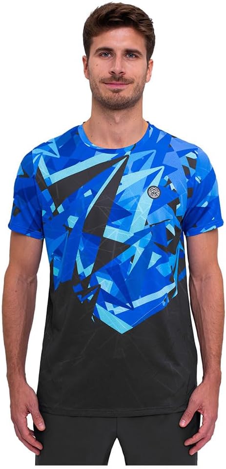 BIDI BADU Herren T-Shirt in Aktion beim Tennisspiel
