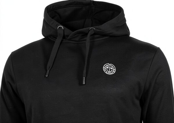 Herren Hoody BIDI BADU Tennis Kapuzenpullover Schwarz-2