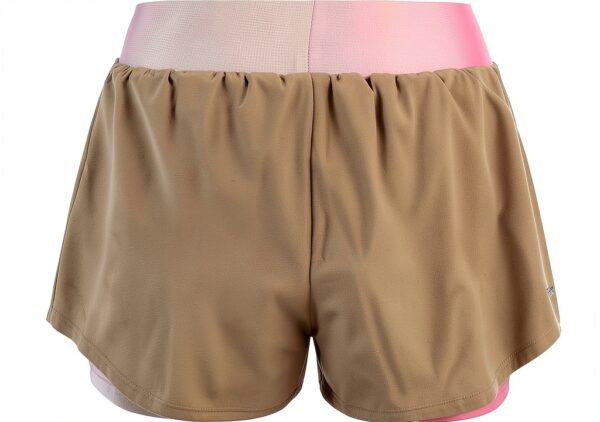 Damen Tennis Shorts BIDI BADU Synthetik Light Brown Coral-1